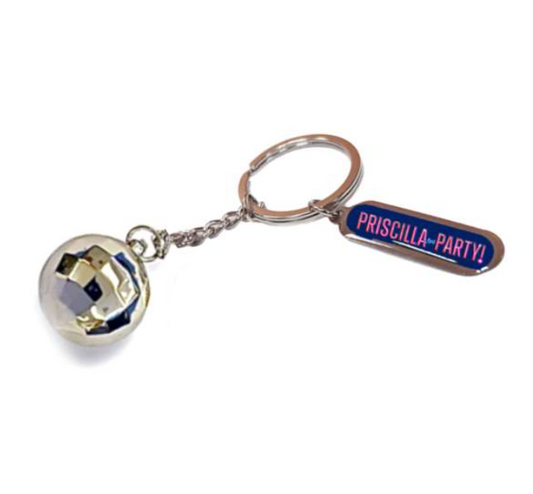 Priscilla Mirror Ball Keychain